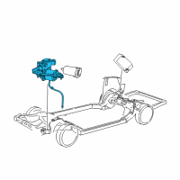 OEM Mercury Marauder Compressor Diagram - 4W3Z-5319-AA