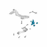 OEM 2007 Honda Element Knuckle, Right Rear Diagram - 52210-SCV-A90