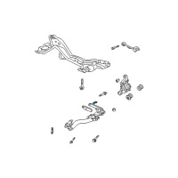 OEM 2009 Honda Element Bush, Rear Arm (Lower) (Inner) Diagram - 52364-SCV-A51