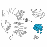 OEM 2007 Ford Escape Intake Manifold Diagram - 8L8Z-9424-B