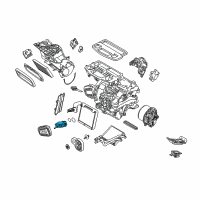 OEM 2012 Ford Fiesta Expansion Valve Diagram - BE8Z-19849-A