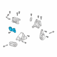 OEM 2020 Cadillac XT5 Mount Bracket Diagram - 84182610