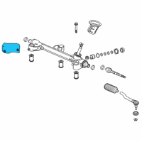 OEM 2020 Honda Passport Baffle, Steering Heat Diagram - 53692-TG7-A00