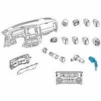 OEM 2020 Nissan NV3500 Lock Set-Steering Diagram - D8700-5Z00K