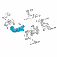 OEM Toyota Camry Trailing Arm Diagram - 48780-06110