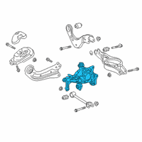 OEM 2019 Lexus ES350 Carrier Sub-Assembly, RR Diagram - 42304-06270