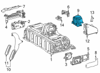 OEM 2014 Toyota Camry Blower Assembly Diagram - G9230-33030