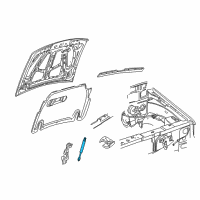 OEM Ford Support Cylinder Diagram - F67Z-16C826-AA