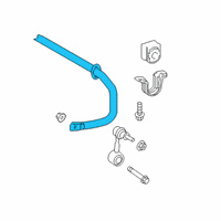 OEM 2021 Lexus UX200 Bar, STABILIZER, RR Diagram - 48812-76030