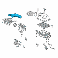 OEM Acura RDX Duct Assembly, Air In. Diagram - 17243-5YF-A01