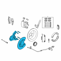 OEM 2009 Ford Crown Victoria Adapter Diagram - 6W1Z-2B582-C