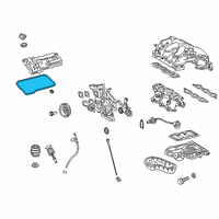 OEM Lexus RX350L Gasket, Cylinder HEA Diagram - 11213-31090