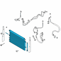 OEM 2018 Ford Edge Condenser Diagram - F2GZ-19712-B