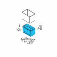 OEM 2013 Ram C/V Batteries Diagram - 5033394AA