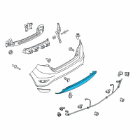 OEM 2016 Ford Fiesta Stone Deflector Diagram - AE8Z-17808-BB
