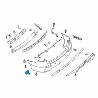 OEM 2017 Nissan Pathfinder Sensor-Sonar Diagram - 25994-3SJ0B