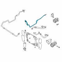 OEM 2004 Chevrolet Tracker Liquid Line Diagram - 30025440