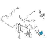 OEM 2004 Chevrolet Tracker Compressor Diagram - 30025286