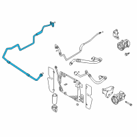 OEM 2004 Chevrolet Tracker Pipe, Suction (On Esn) Diagram - 30025955