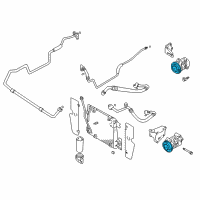 OEM 2002 Chevrolet Tracker Clutch Asm, Magnet (On Esn) Diagram - 91176337