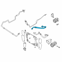 OEM 2001 Chevrolet Tracker Hose, Suction (On Esn) Diagram - 30025287