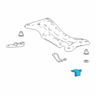 OEM Toyota Camry Damper Diagram - 51249-06060