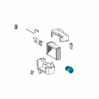 OEM Toyota Tundra Resistor Diagram - 87138-0C020