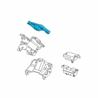 OEM 2001 GMC Sierra 1500 Mount Bracket Diagram - 15732464