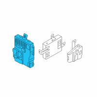 OEM Hyundai Instrument Panel Junction Box Assembly Diagram - 91950-3S202