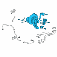 OEM Cadillac Turbocharger Diagram - 12701386