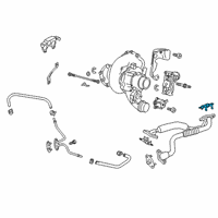 OEM 2020 Chevrolet Silverado 1500 Oil Pipe Gasket Diagram - 12696999