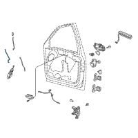 OEM 2002 Ford F-150 Control Rod Diagram - YL3Z-1622134-AA