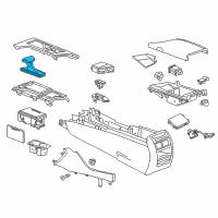 OEM 2018 Cadillac CT6 Shift Knob Diagram - 84143545