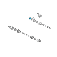 OEM 2005 Acura NSX Seal, Half Shaft (Outer) (Arai) Diagram - 91260-SL0-004