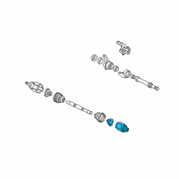 OEM 1996 Acura NSX Joint, Inboard Diagram - 42320-SL0-300