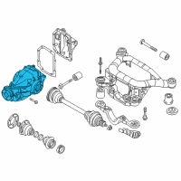 OEM BMW 330i Differential Diagram - 33-10-7-531-623