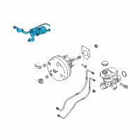 OEM 2020 Lincoln Navigator Vacuum Tube Diagram - JL3Z-2420-AB