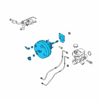 OEM 2018 Lincoln Navigator Booster Diagram - JL1Z-2005-A