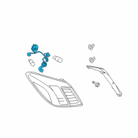 OEM 2014 Nissan Murano Harness Assembly Diagram - 26551-1SX0A