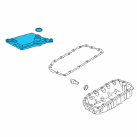 OEM 2014 Acura ILX Strainer Assembly (Atf) Diagram - 25420-RBL-003