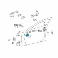 OEM 2010 Toyota Camry Handle, Inside Diagram - 69206-06030-C0
