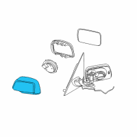 OEM 2000 BMW X5 Covering Primend Left Diagram - 51-16-8-266-733