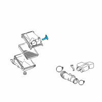 OEM Lexus ES300h Meter Sub-Assembly, Intake Diagram - 22204-0V010