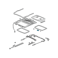 OEM 1996 Honda Civic Handle, Sunshade *YR98L* (COAST SAND) Diagram - 83213-SR4-003ZD