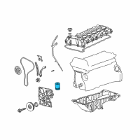 OEM Chevrolet Cavalier Oil Filter Diagram - 19210283