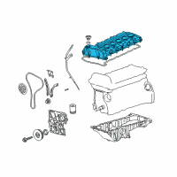 OEM 2006 GMC Envoy Cover Asm-Camshaft Diagram - 12612090