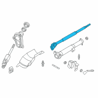 OEM 2005 Nissan Sentra Shaft Assy-Steering Column, Upper Diagram - 48820-5M010