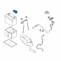 OEM 2021 Nissan Rogue Sport Sensor Assy-Main Current Diagram - 294G0-C990C