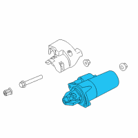 OEM Dodge Sprinter 2500 Starter Diagram - R8011829AB