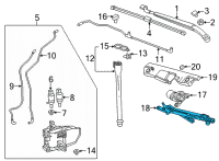 OEM Chevrolet Bolt EUV Link Arm Diagram - 42772941